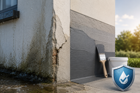 Professionelle Sanierung von Wasserschäden durch Dach Vision GmbH im Raum Luzern