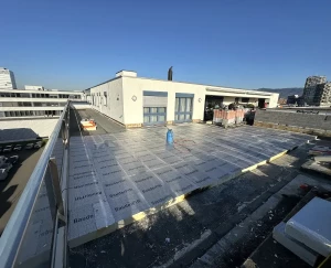 Wärmedämmung & Abdichtung einer Dachterrasse